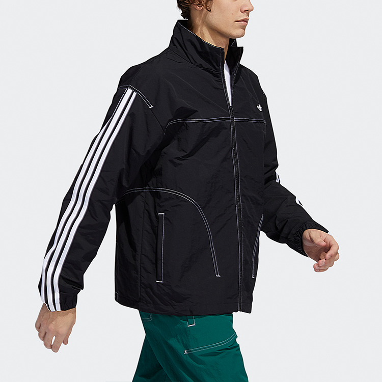 Мужская куртка adidas (черная) — фото 4