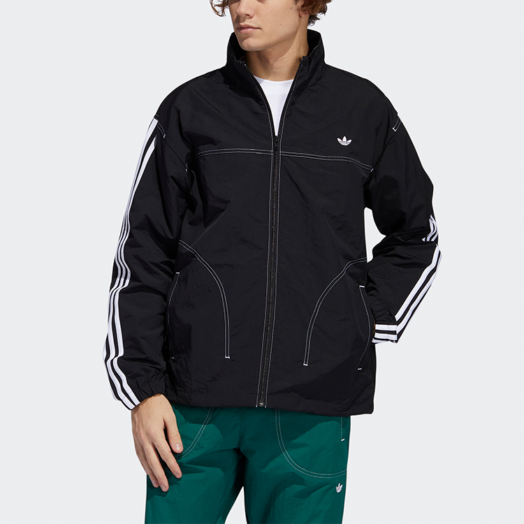 Мужская куртка adidas (черная) — фото 3