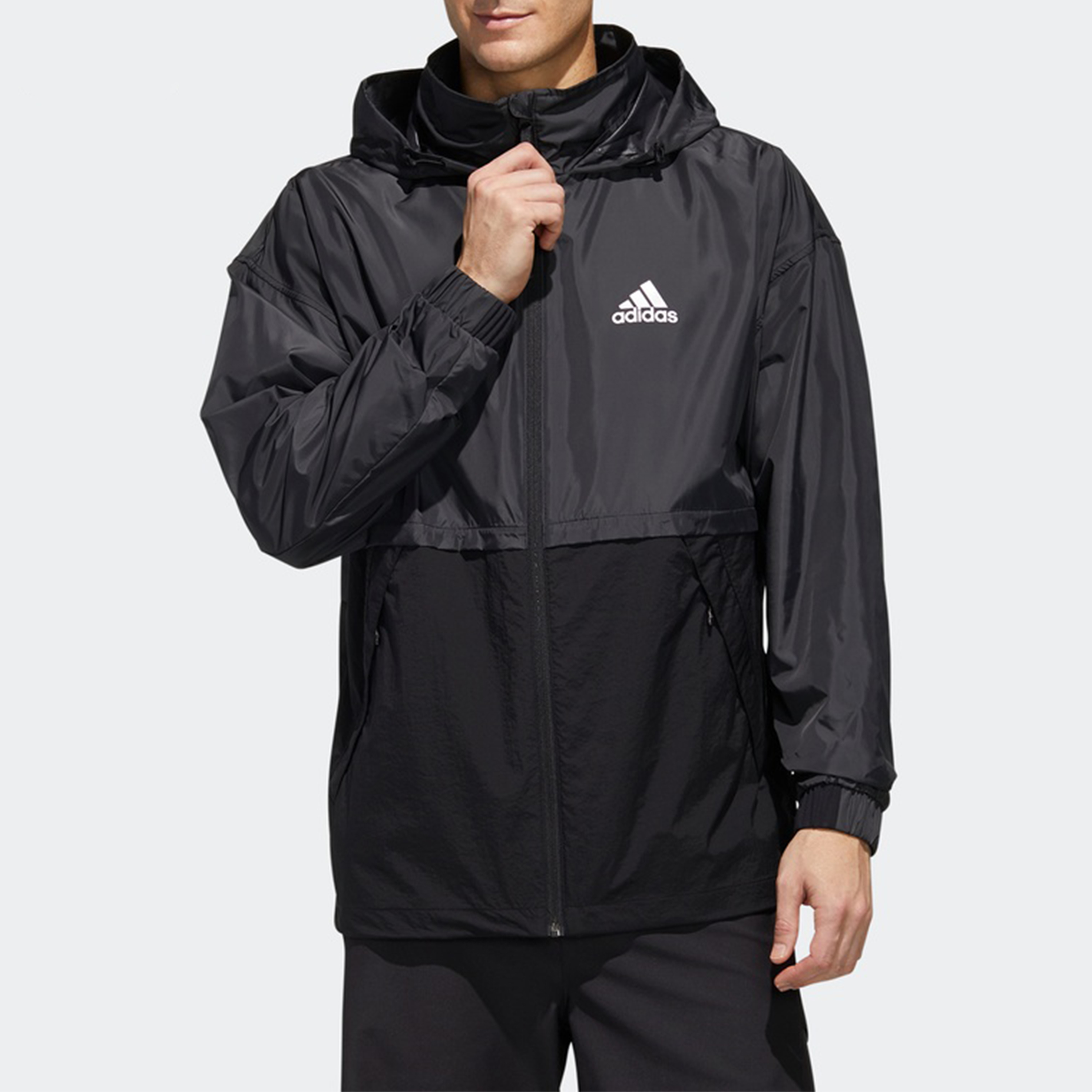 Мужская куртка adidas Outdoor Jacket (черная) — фото 3