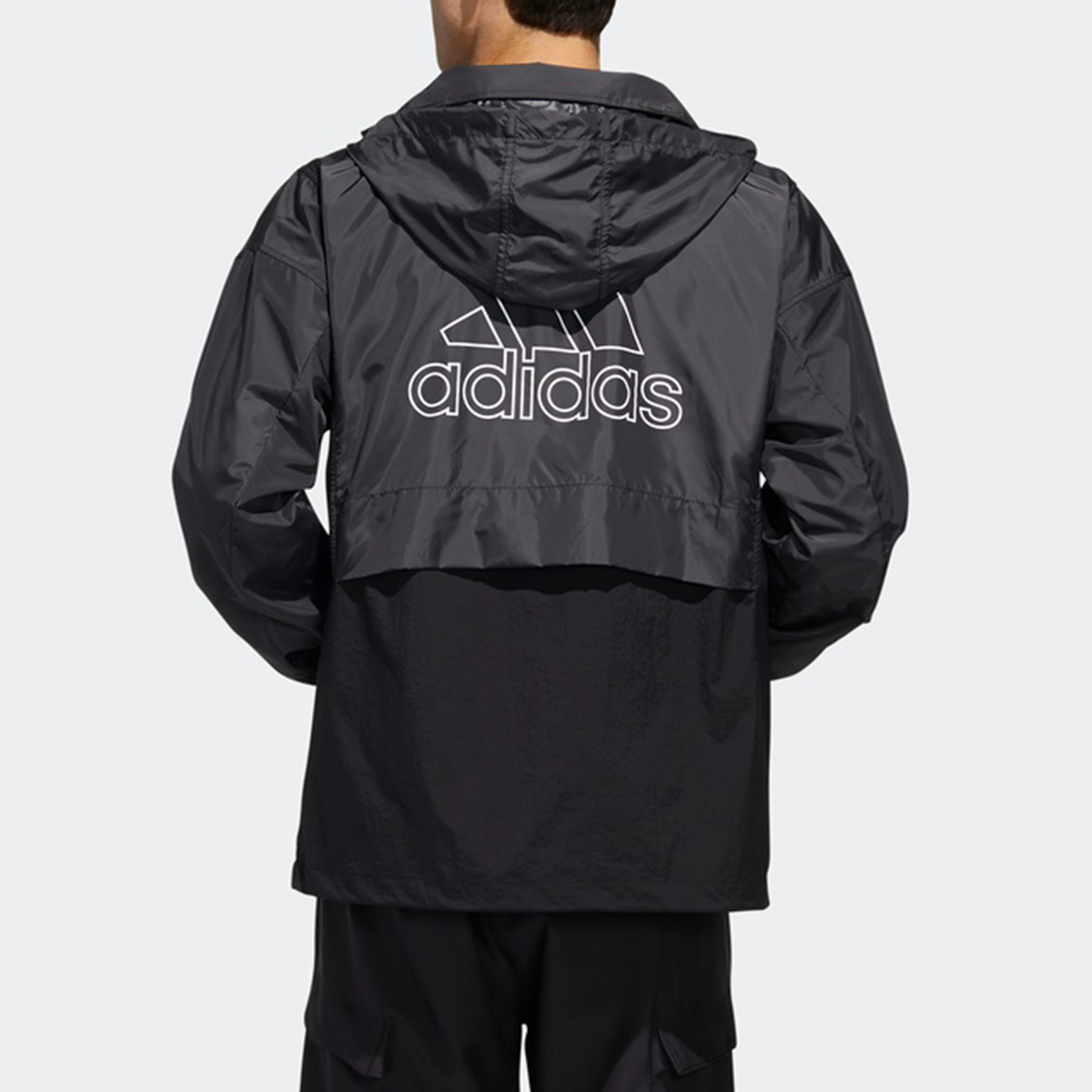 Мужская куртка adidas Outdoor Jacket (черная) — фото 4