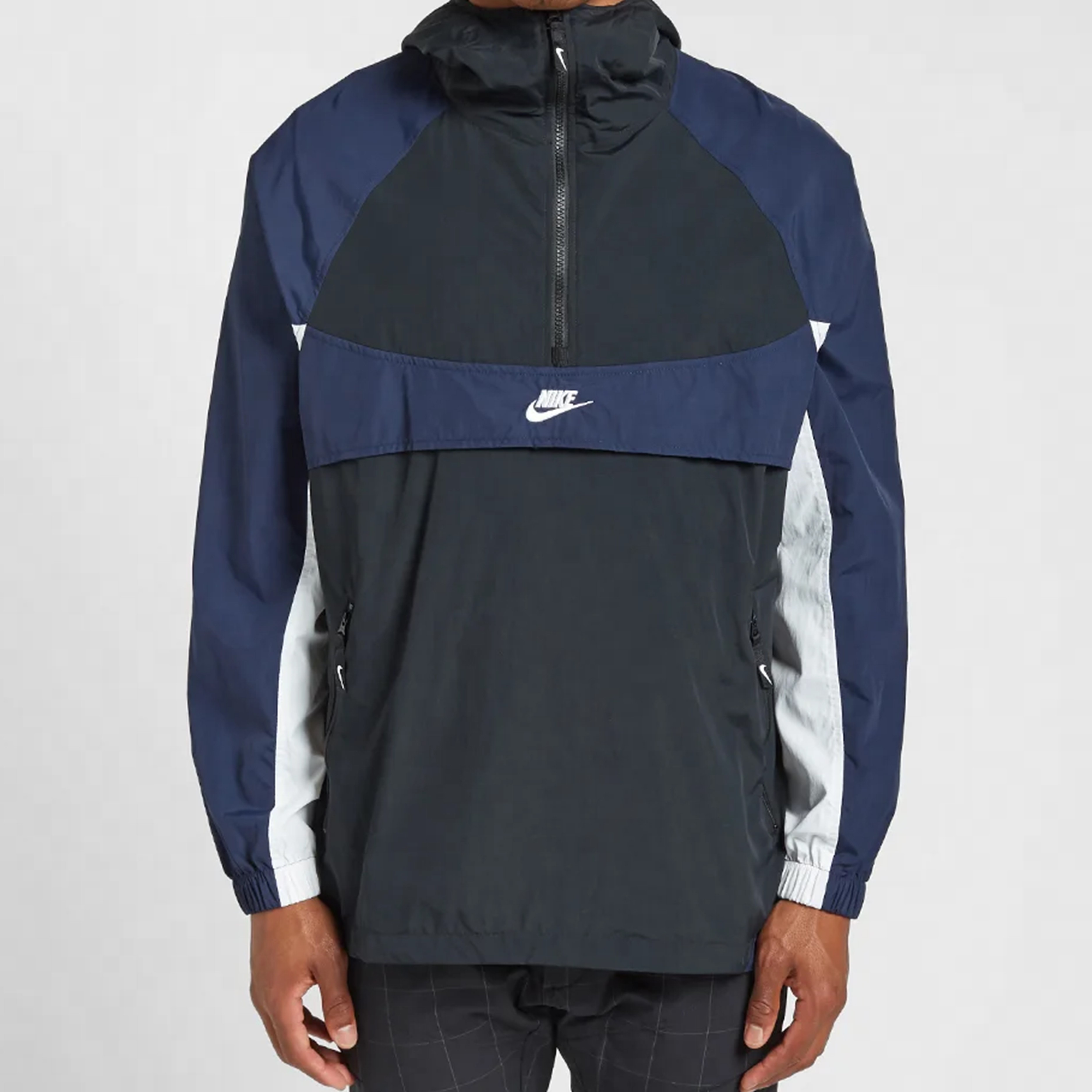 Мужская куртка Nike Sportwear (сине-черная) — фото 2