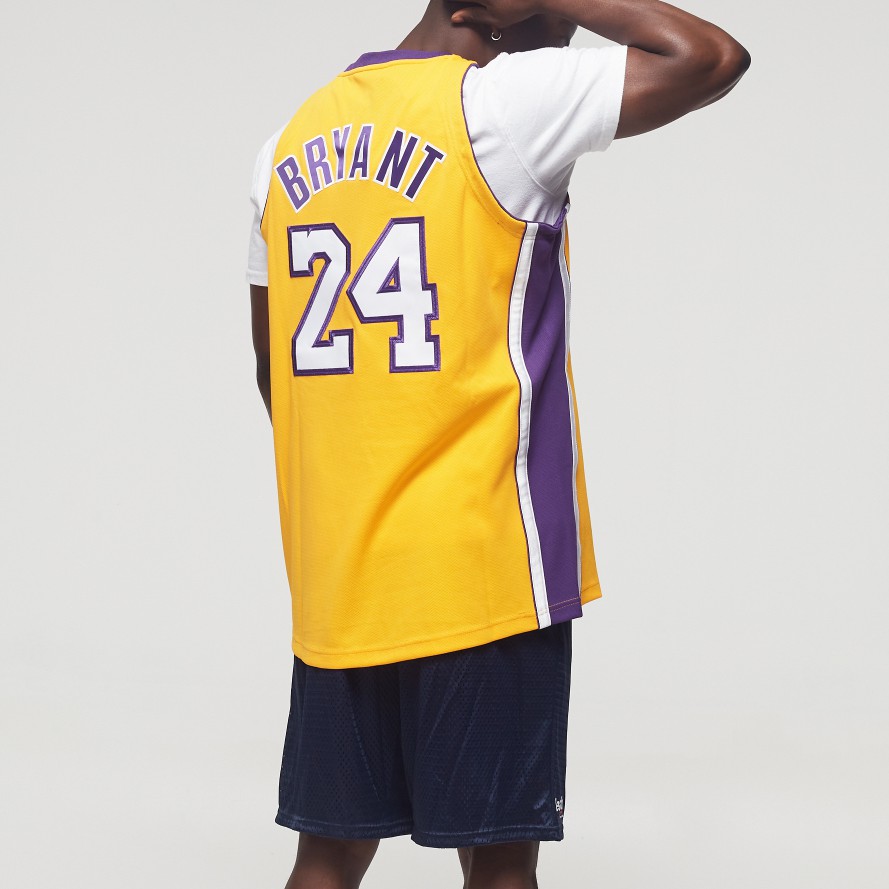Mitchell Ness x NBA Authentic Basketball Jersey Men’s Yellow