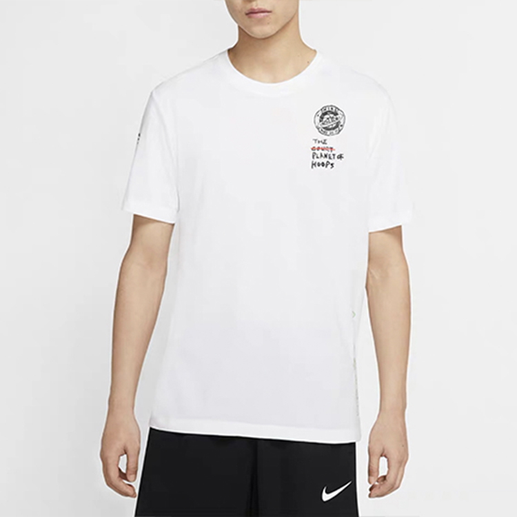 Мужская футболка Nike (белая) — фото 3