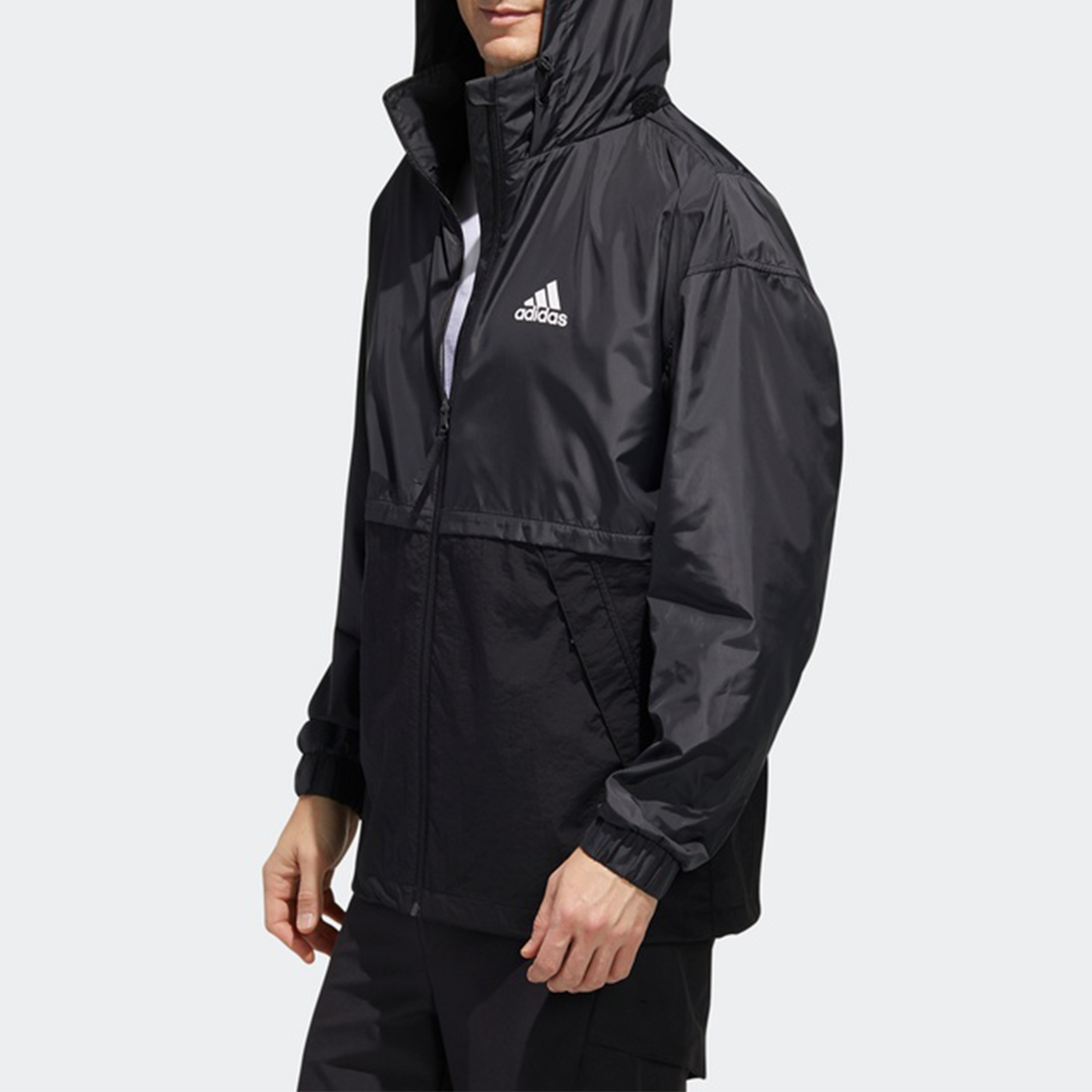 Мужская куртка adidas Outdoor Jacket (черная) — фото 5