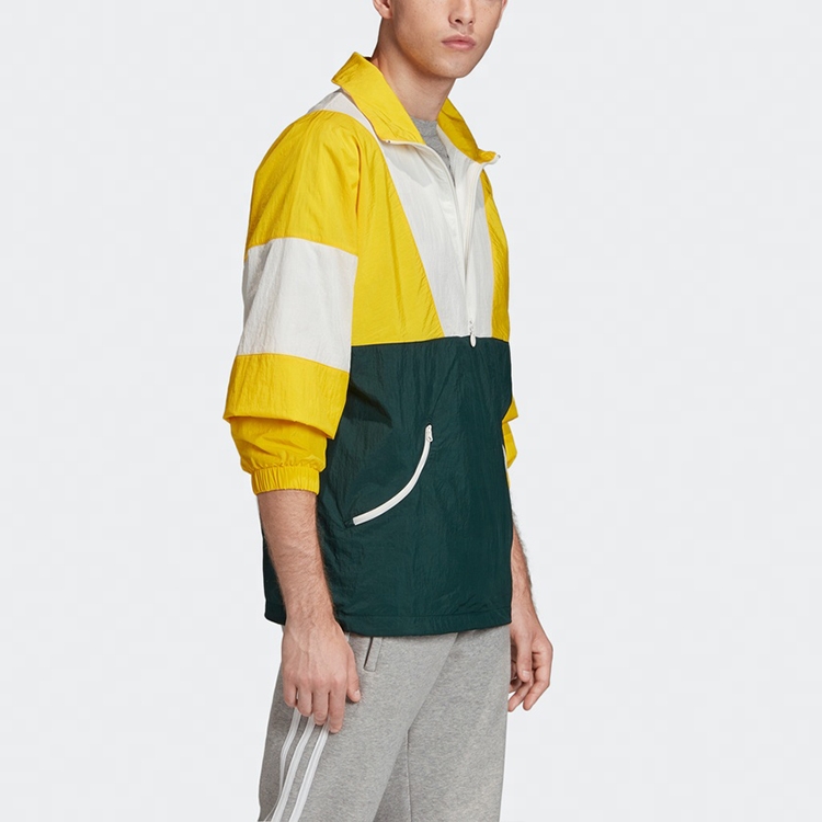 Мужские куртка adidas originals TRACK TOP Track Top Super (желтый) — фото 3