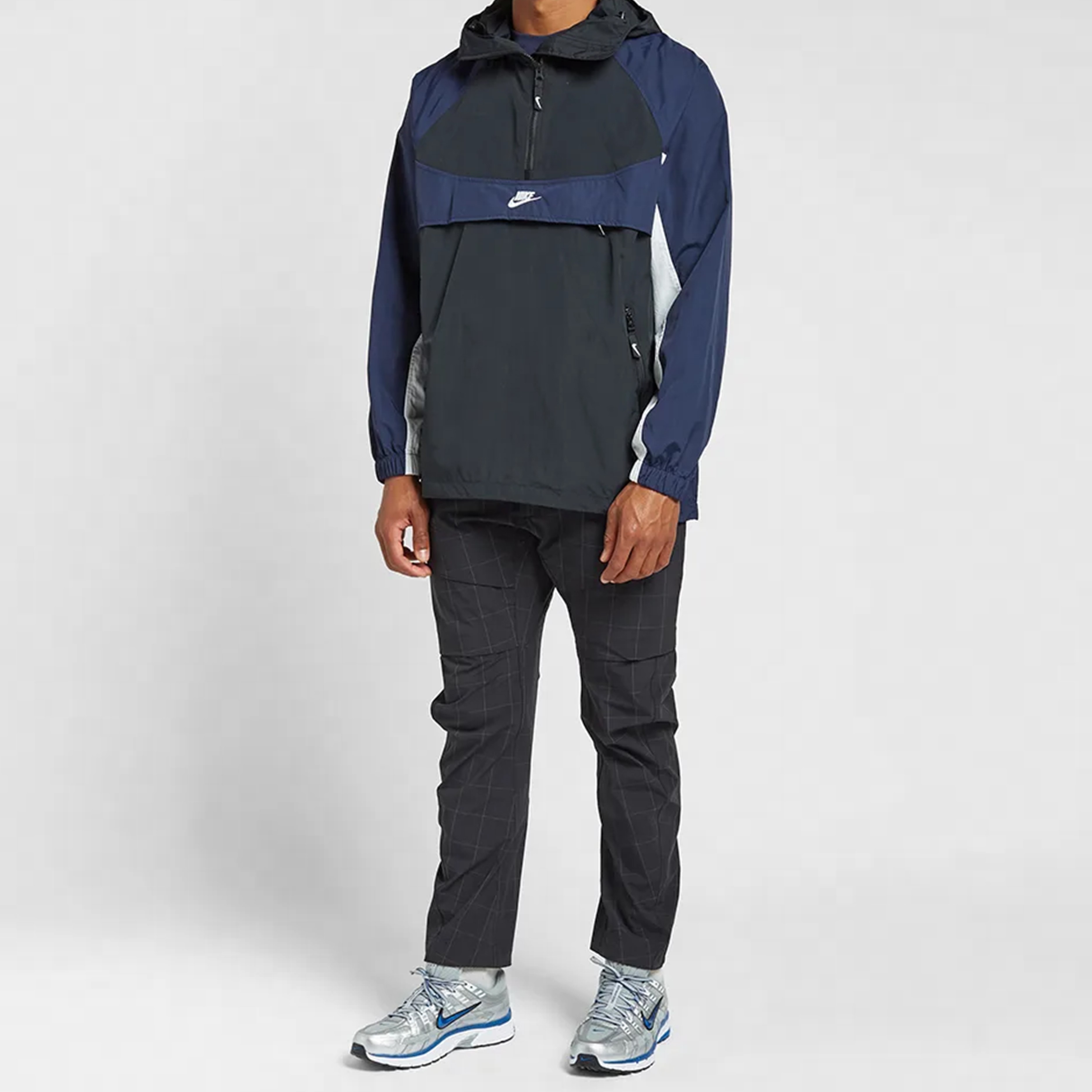 Мужская куртка Nike Sportwear (сине-черная) — фото 4