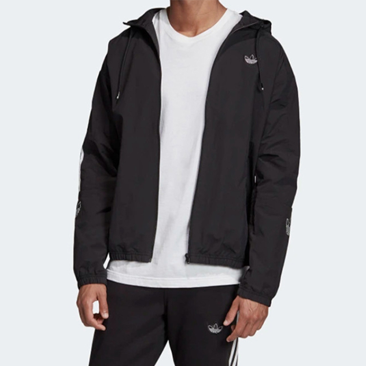 Мужская куртка adidas originals (черная) — фото 5