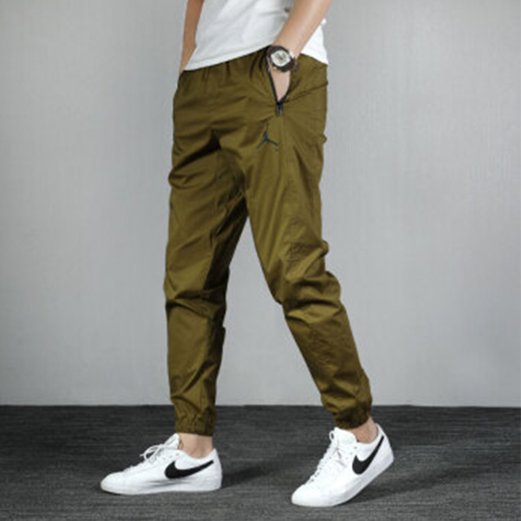 Мужские штаны Jordan M J JUMPMAN WVN PNT (зеленый) — фото 5