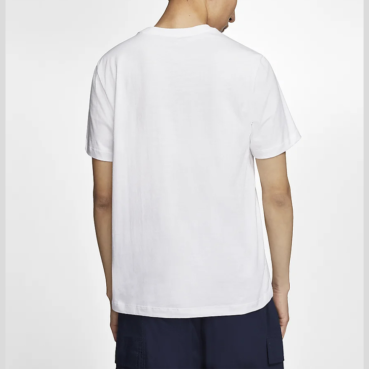 Мужская футболка Nike AS M NSW Tee swooshT (белый) — фото 5