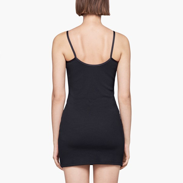 Женское платье Nike Sportswear Ribbed JDI Dress (черный) — фото 5
