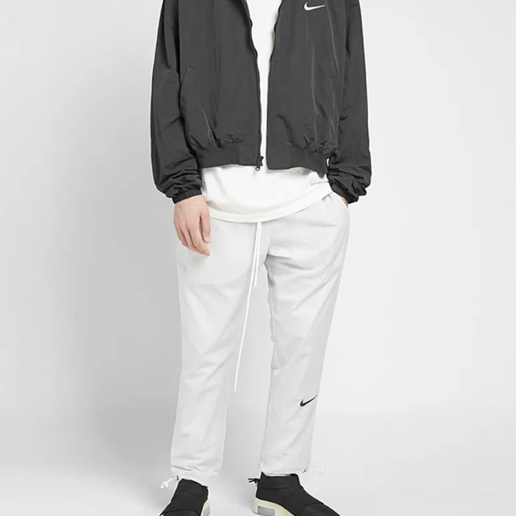 Мужские штаны Nike x Fear of God (белые) — фото 5