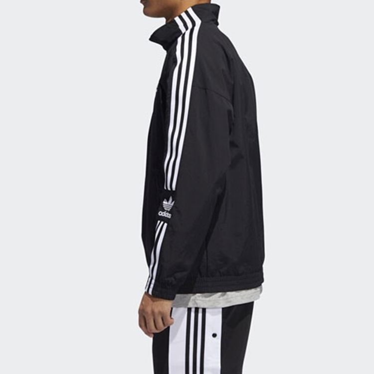 Мужская куртка adidas originals Lock Up TT (черная) — фото 6