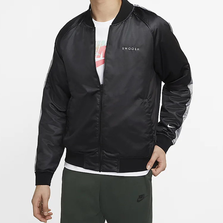 Мужская куртка Nike (черный) — фото 5