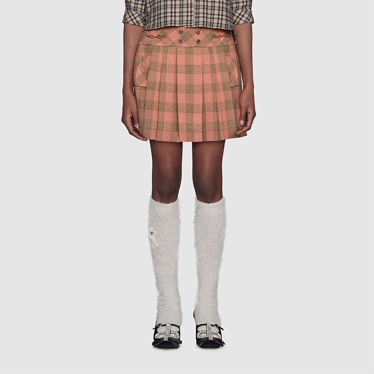 Юбка Gucci (розовая) — фото 3