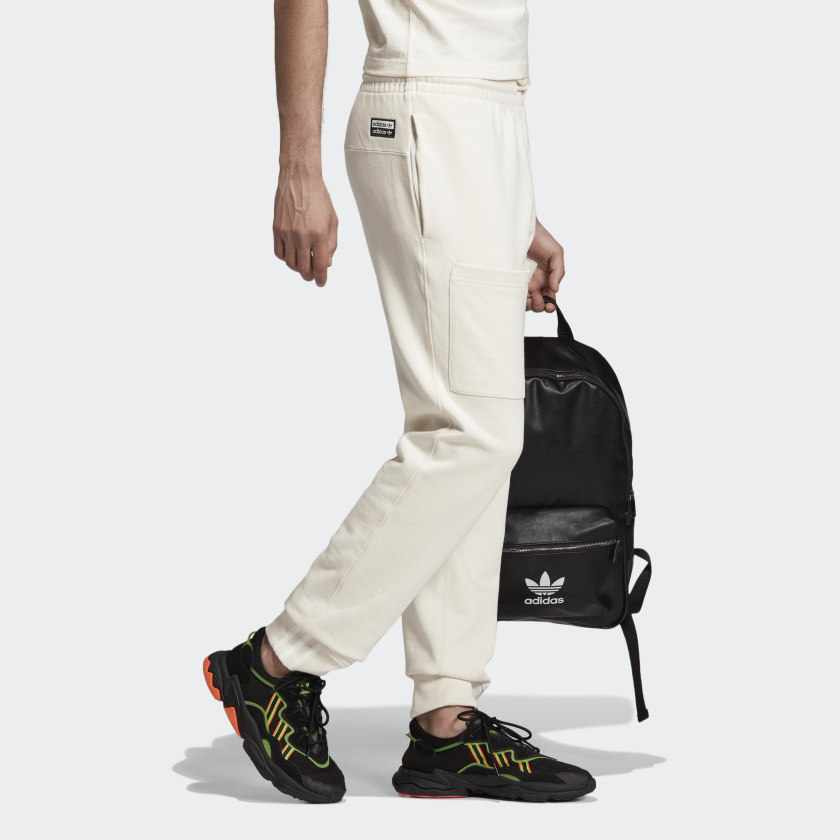 Мужские штаны adidas originals Vocal F Sweatp (белые) — фото 4
