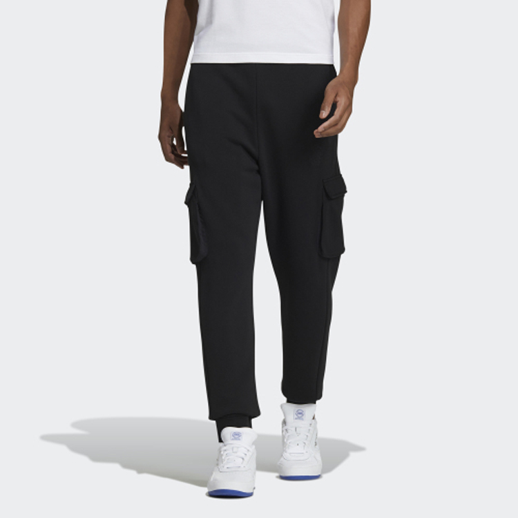 Мужские штаны adidas originals Embossed Pant (черные) — фото 3