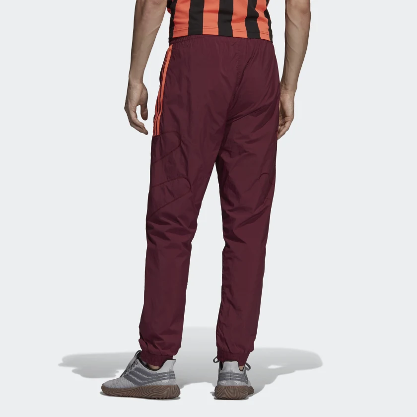 Мужские штаны adidas originals Flamestrike Woven Track Pants (бордовый) — фото 5