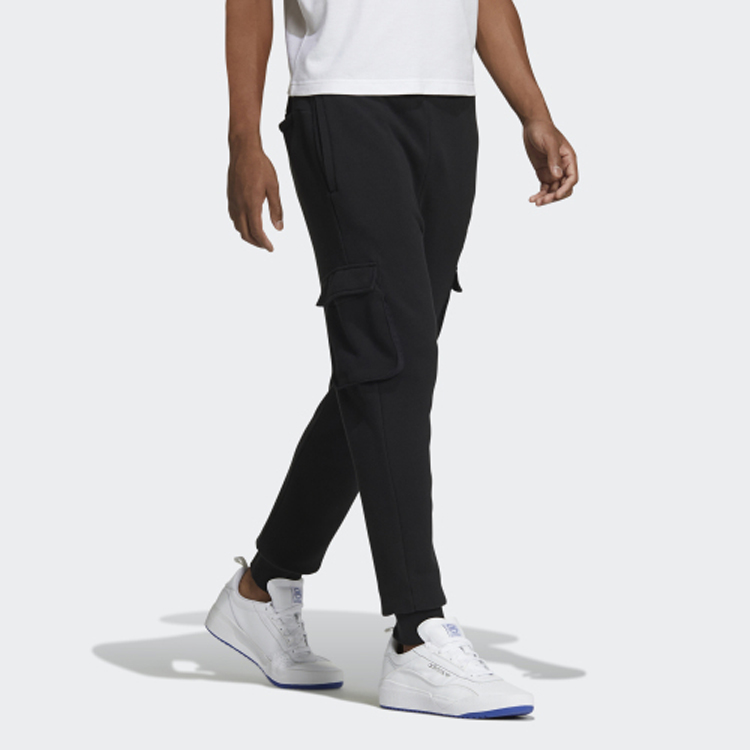 Мужские штаны adidas originals Embossed Pant (черные) — фото 6