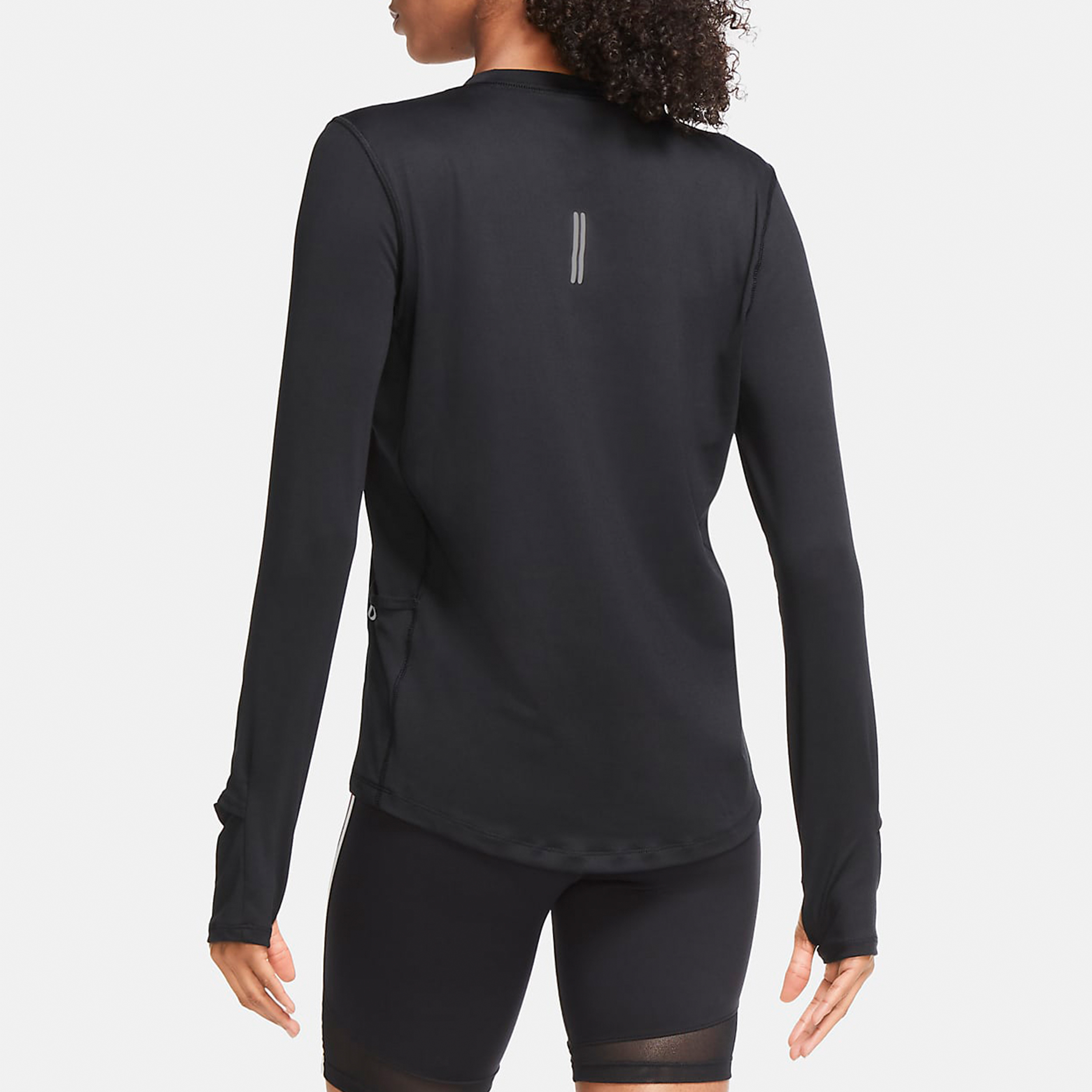 Nike Set in Sleeve Running T Shirt Women’s Black