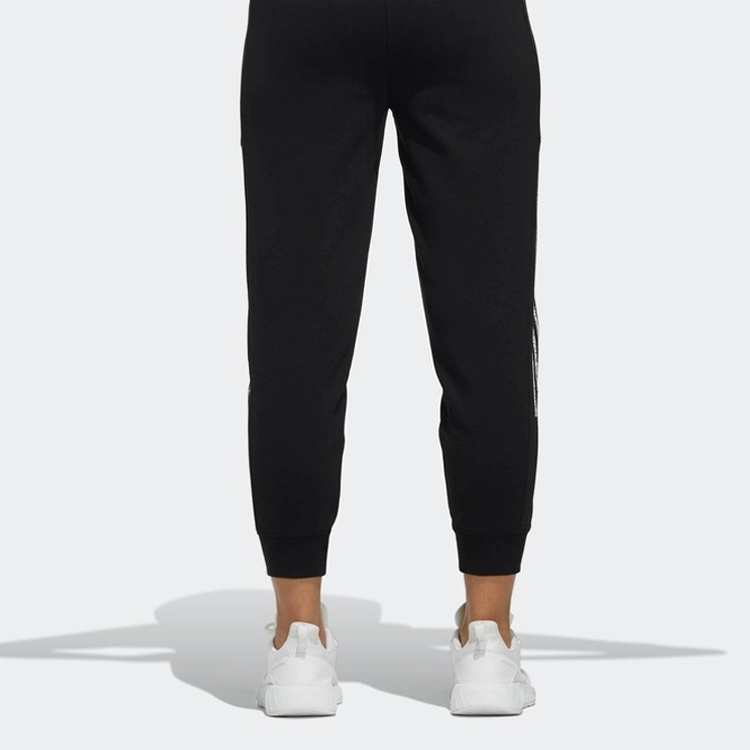 Женские штаны adidas neo Retro Slim (черные) — фото 3
