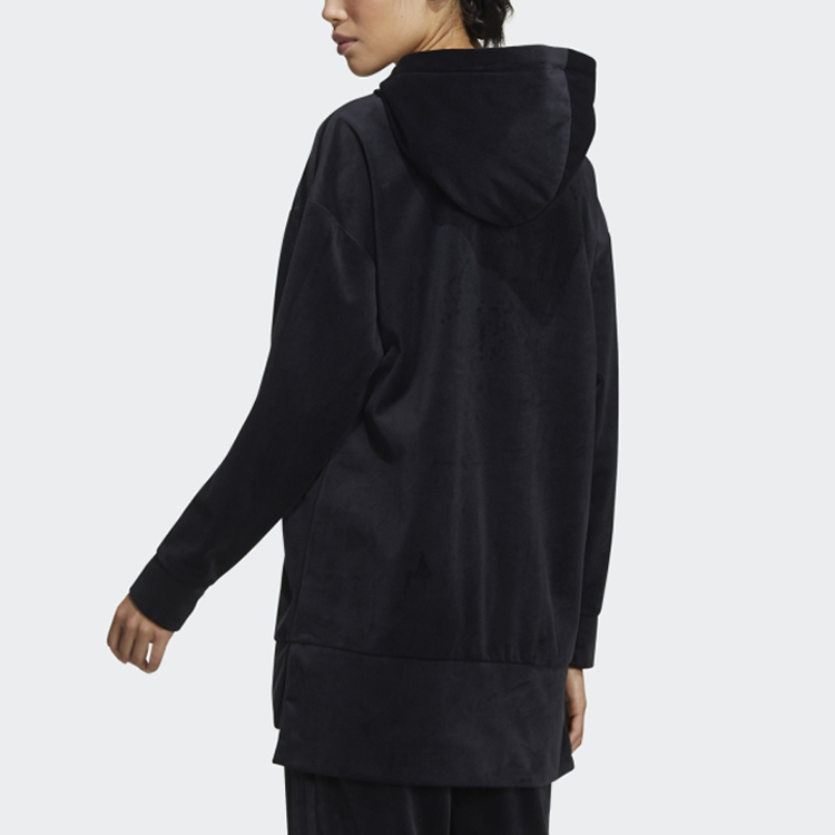 Женское худи adidas originals Sweat hoody (черное) — фото 4
