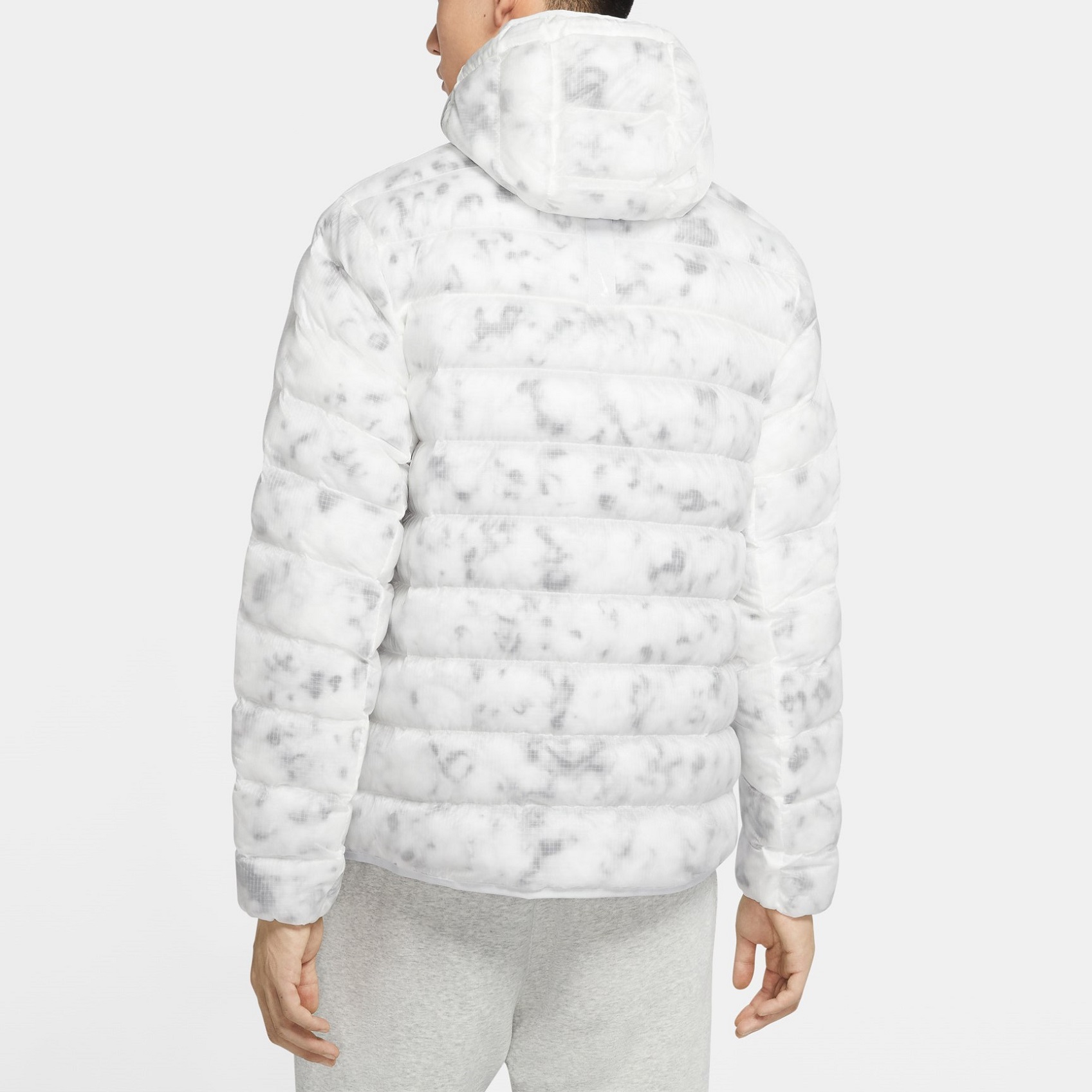 Мужская куртка Nike Nsw Synthetic-fill (белая) — фото 5