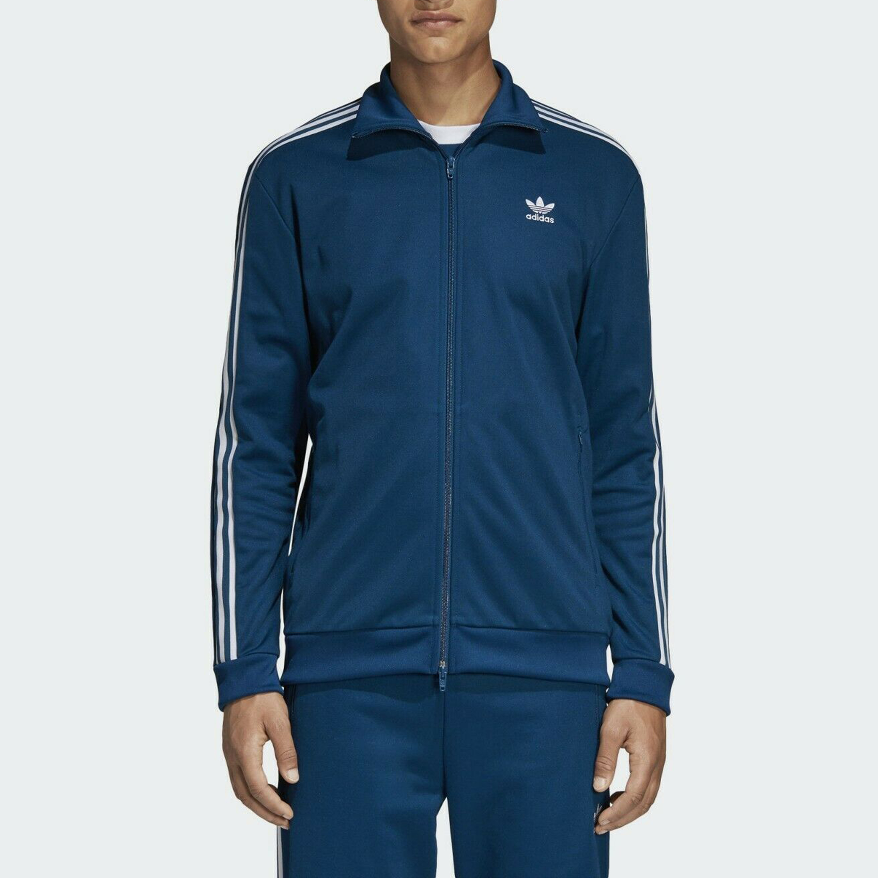 Мужская куртка adidas Firebird (черная) — фото 3