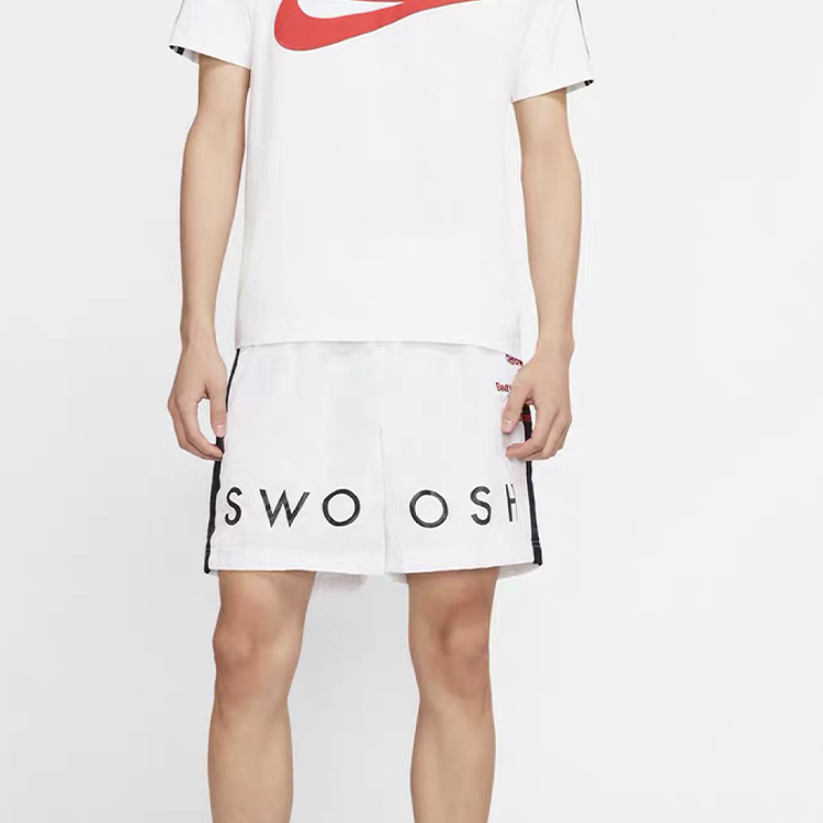 Мужские шорты Nike Sportswear Swoosh (белый) — фото 3