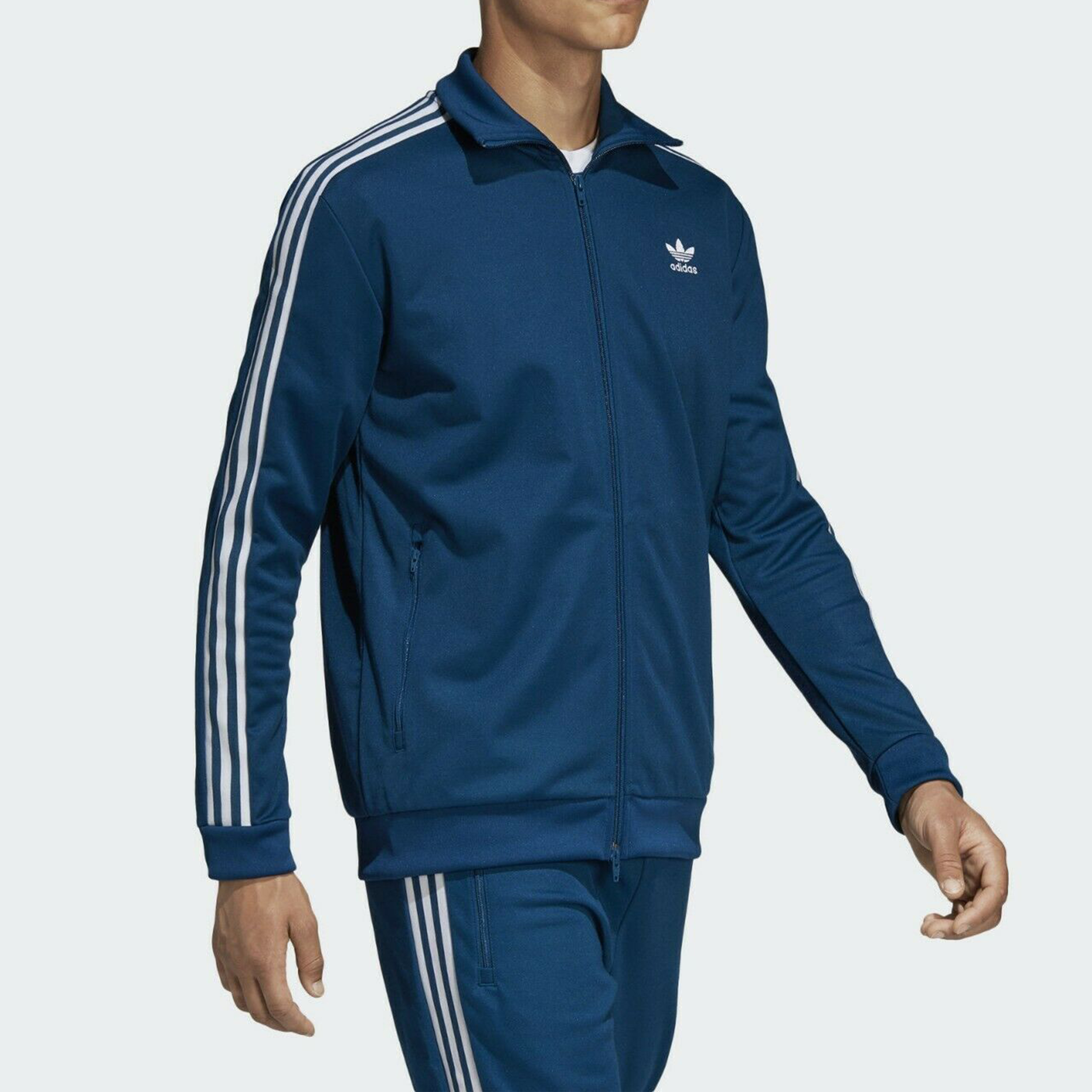 Мужская куртка adidas Firebird (черная) — фото 5