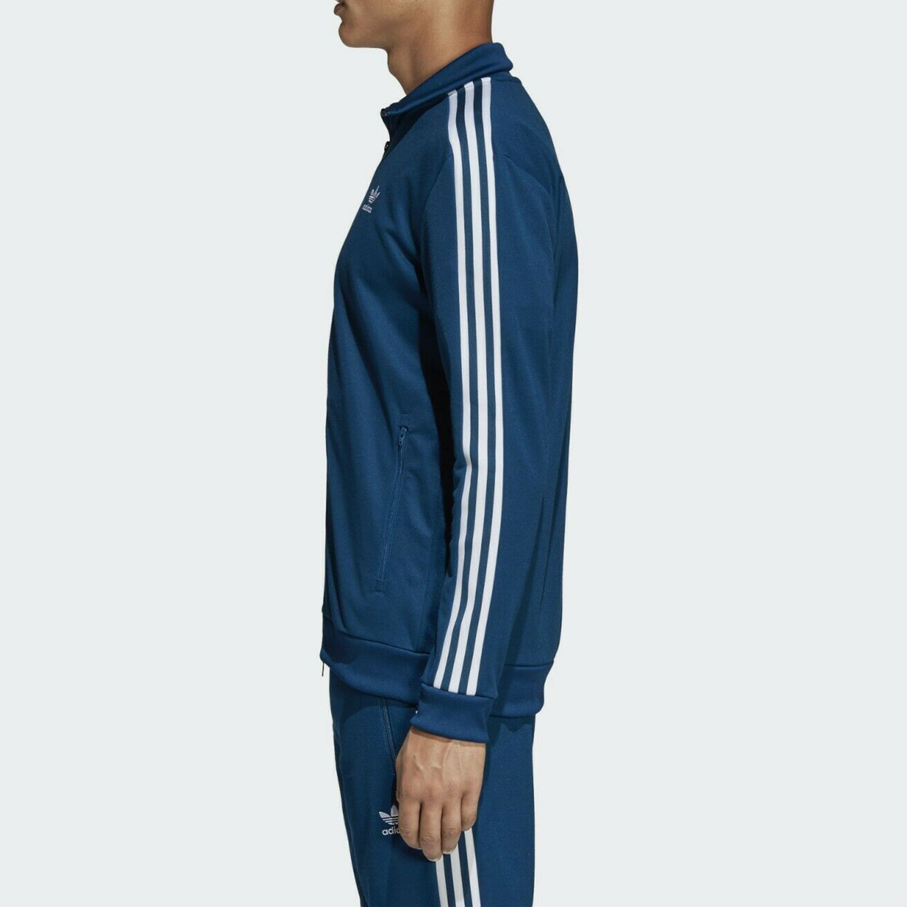 Мужская куртка adidas Firebird (черная) — фото 4