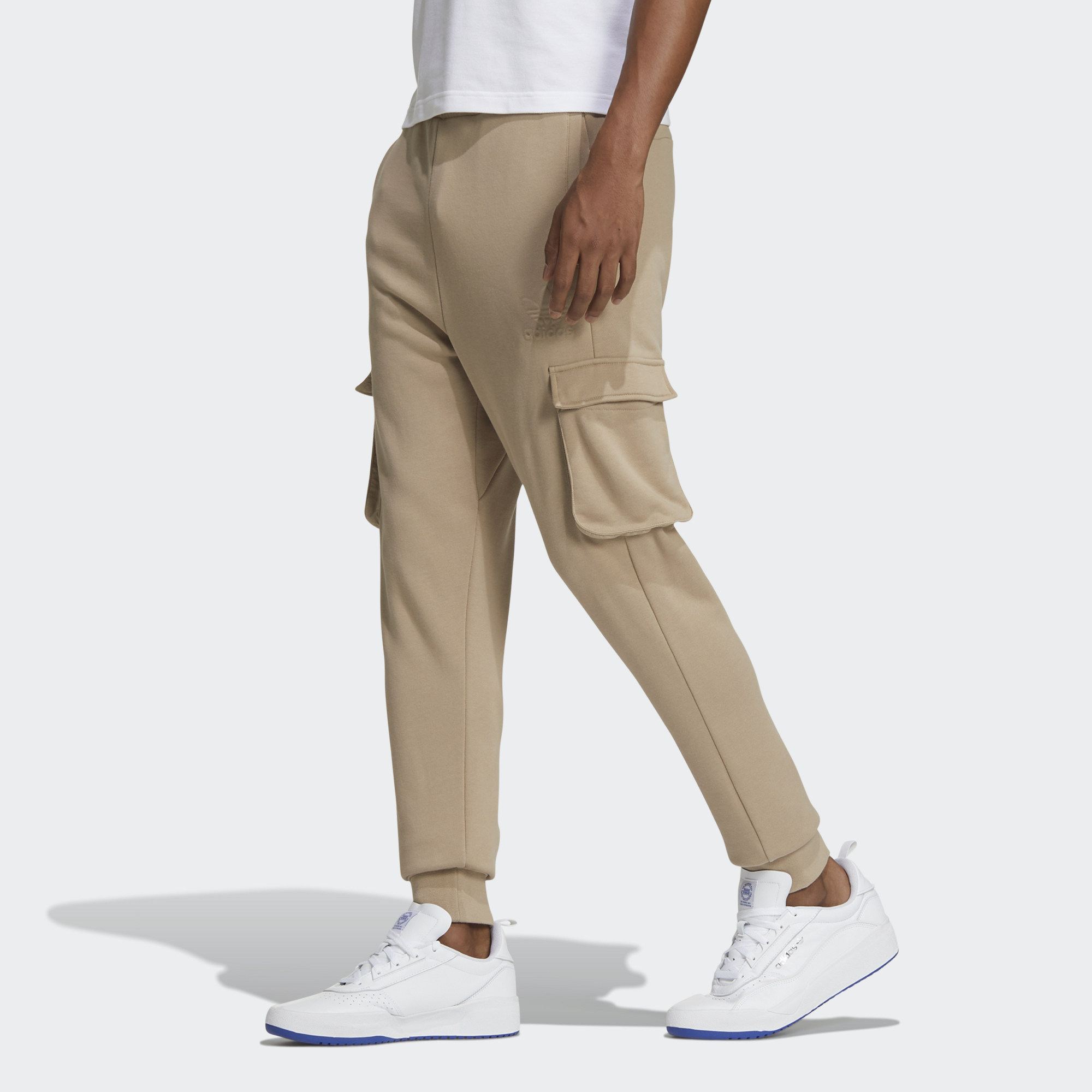 Мужские штаны adidas originals Embossed Pant (черные) — фото 5