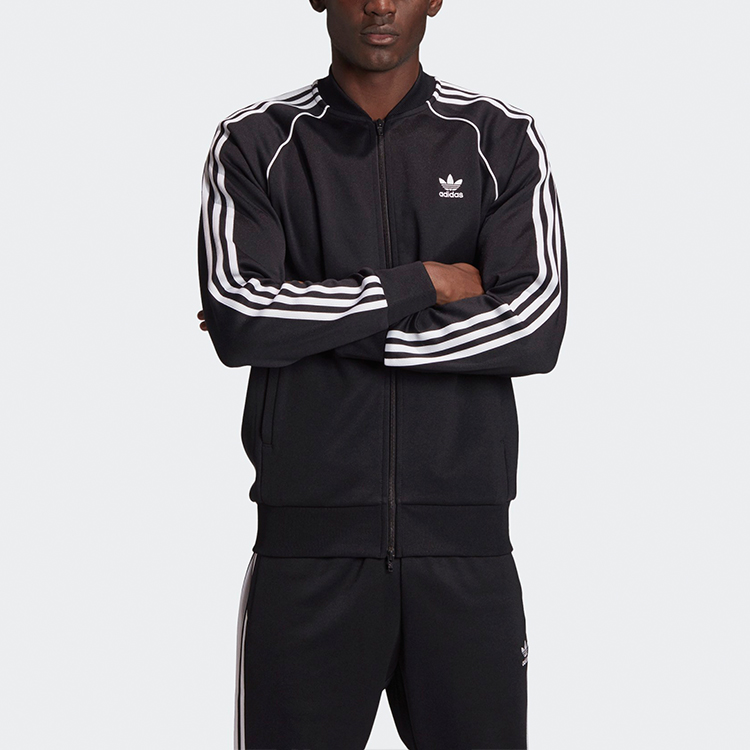 Мужская куртка adidas originals (черная) — фото 3