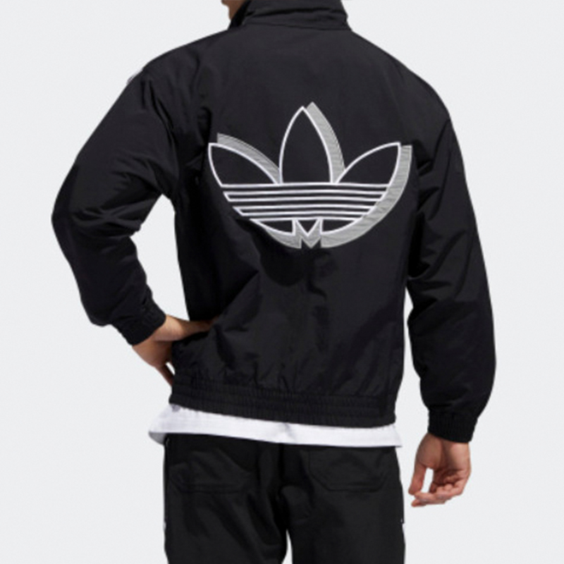 Мужская куртка adidas originals (черная) — фото 6