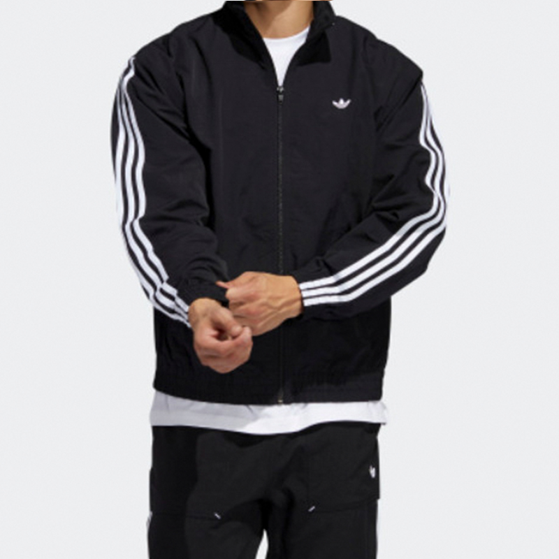 Мужская куртка adidas originals (черная) — фото 5