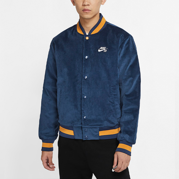 Мужская куртка Nike SB Jacket (темно-синяя) — фото 3