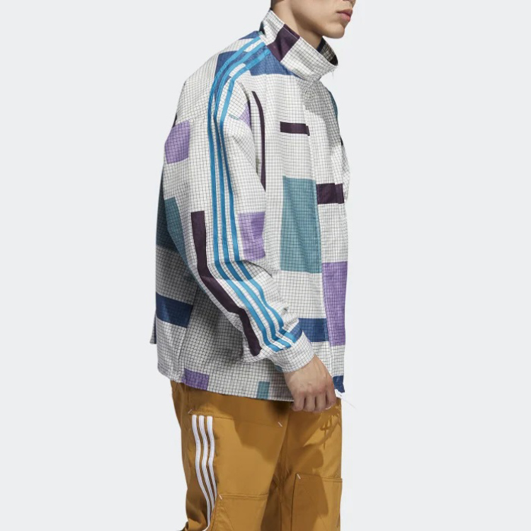 Мужская куртка adidas originals (белая) — фото 6