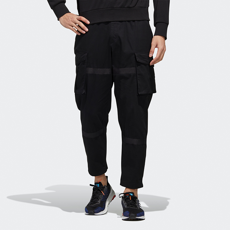 Мужские штаны adidas Карго (черные) — фото 3