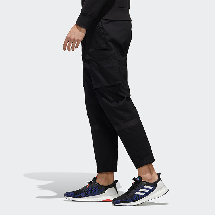 Мужские штаны adidas Карго (черные) — фото 4