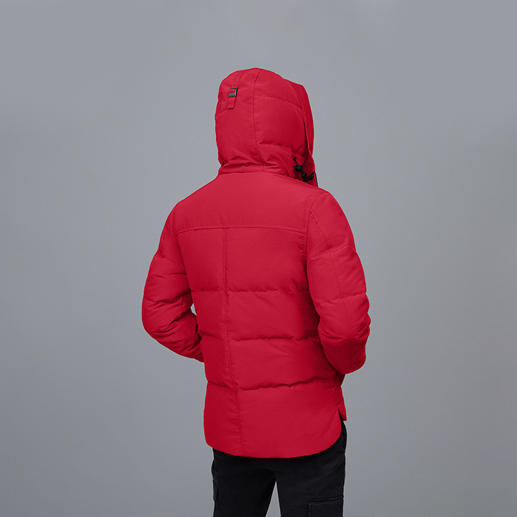 Мужская куртка Canada Goose MacMillan (красная) — фото 4
