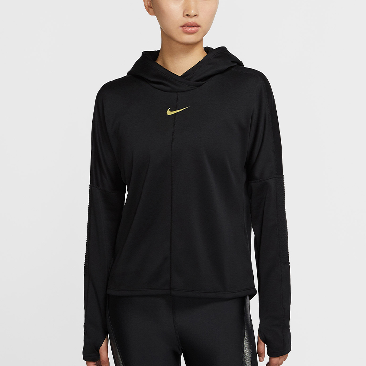 Женская футболка Nike Icon Clash (черная) — фото 3
