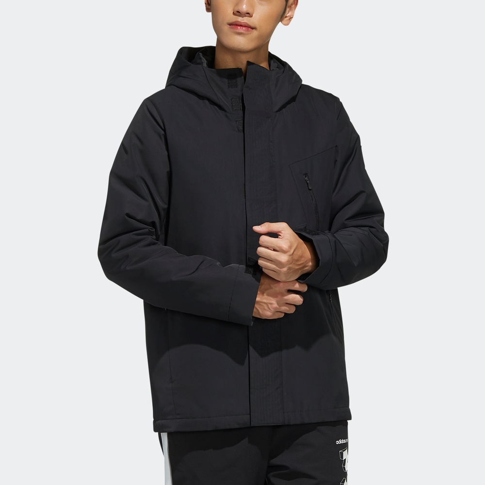 Мужская куртка adidas neo M Cs Ftmpd Jkt (черная) — фото 3