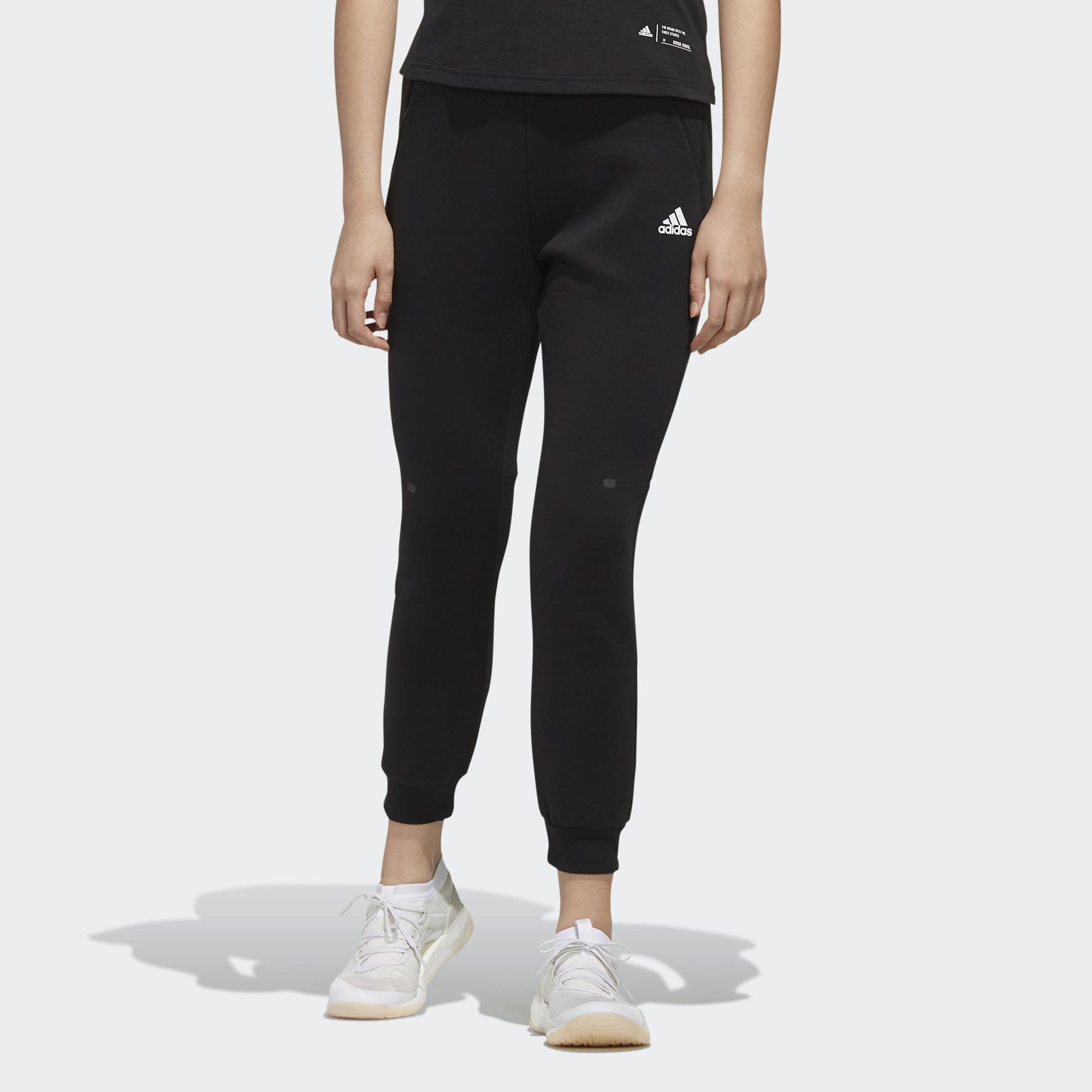 Женские штаны adidas Logo (черные) — фото 3