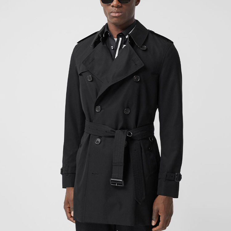 Мужская куртка Burberry (черная) — фото 3