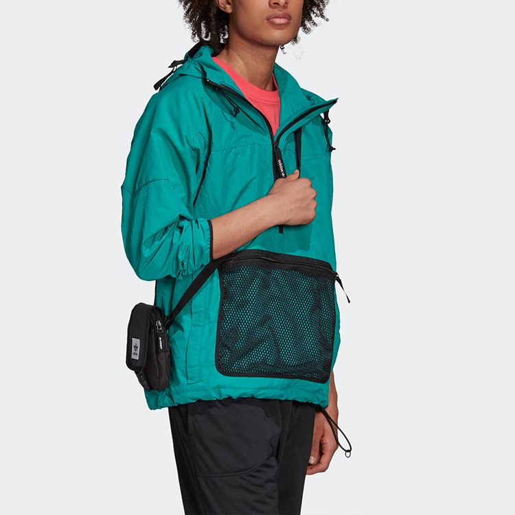 Мужская куртка adidas originals (зеленая) — фото 4