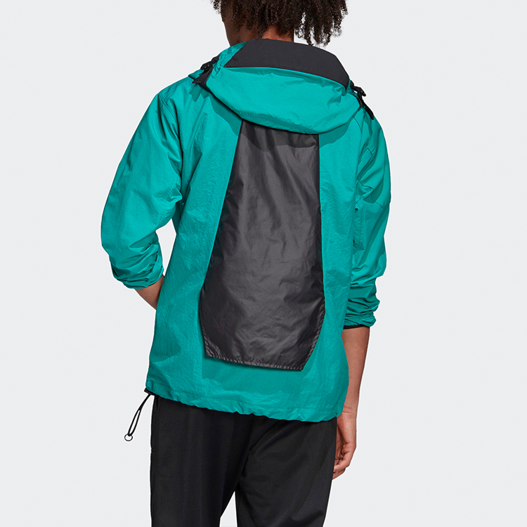 Мужская куртка adidas originals (зеленая) — фото 5