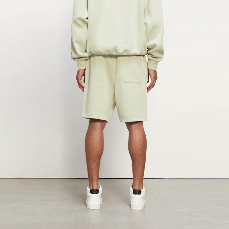 Штаны Fear of God Essentials Sweat Shorts Sage (серо-зеленый) — фото 3