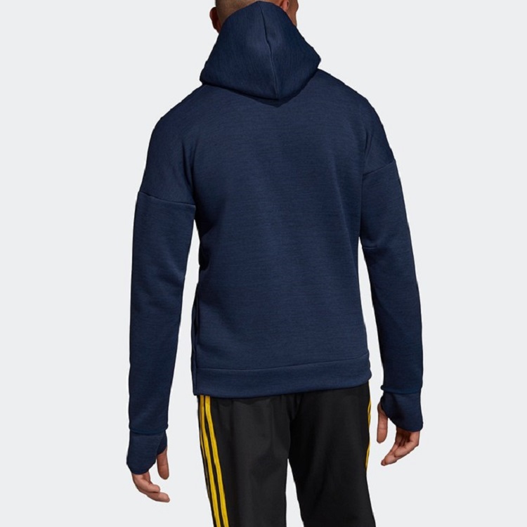 Мужская куртка adidas AFC ZNE HD 3.0 (темно-синяя) — фото 4