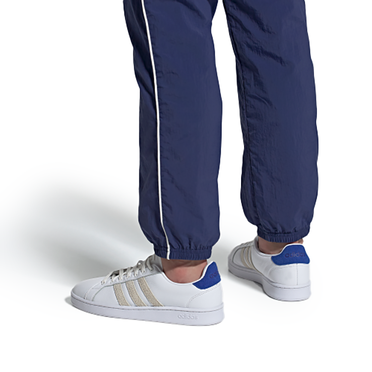 Мужские кеды adidas Neo Grand Court (бело-серые) — фото 7