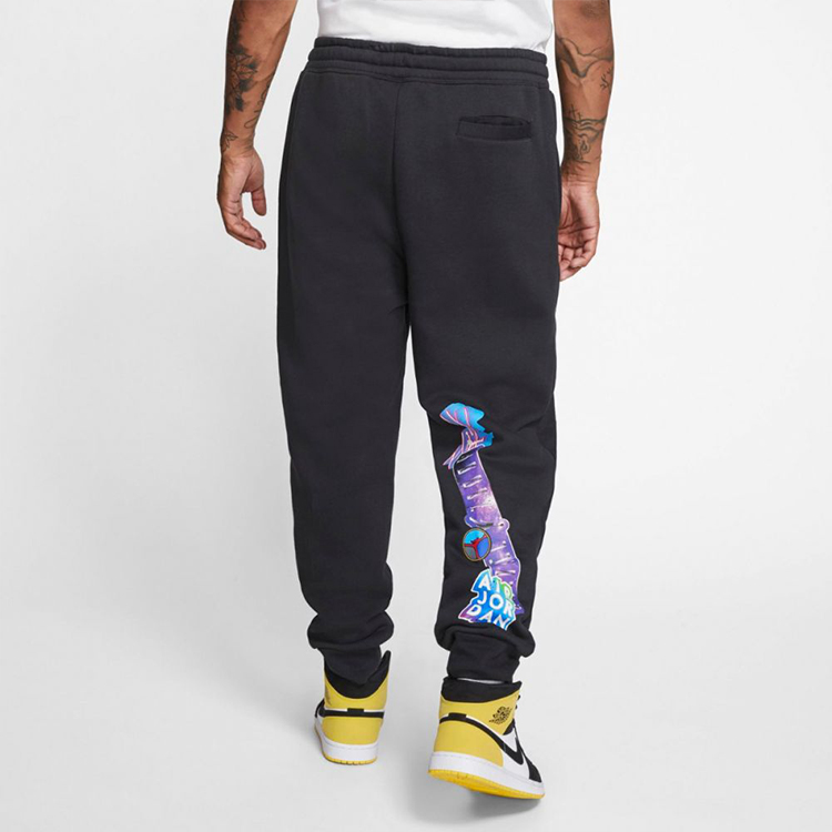Jordan Air Jordan MJ Sports Pants Men’s Black Moderate