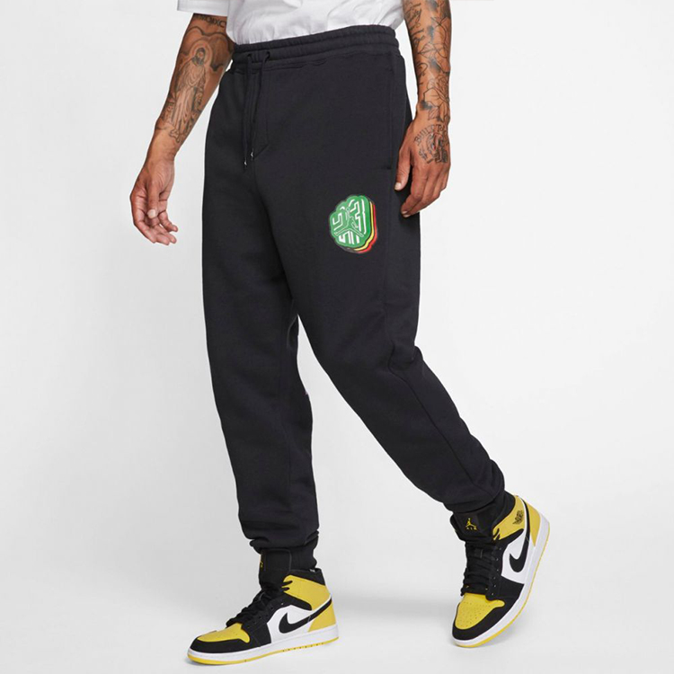 Jordan Air Jordan MJ Sports Pants Men’s Black Moderate
